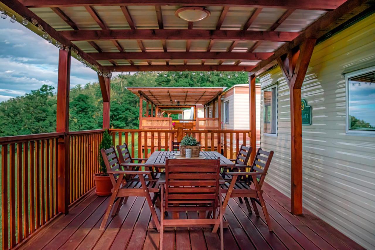 Mobilheim Viktorie Villa Vyrovice Dış mekan fotoğraf